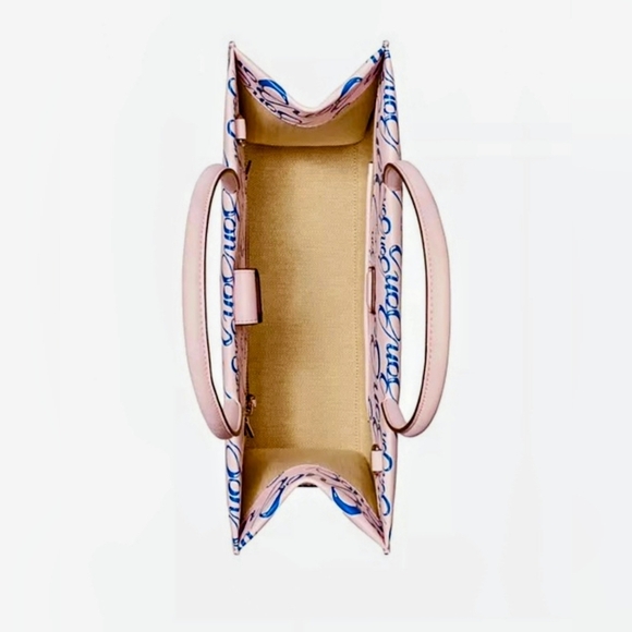 Tory Burch Pink and Blue Bon Bon Tote - Picture 5 of 7